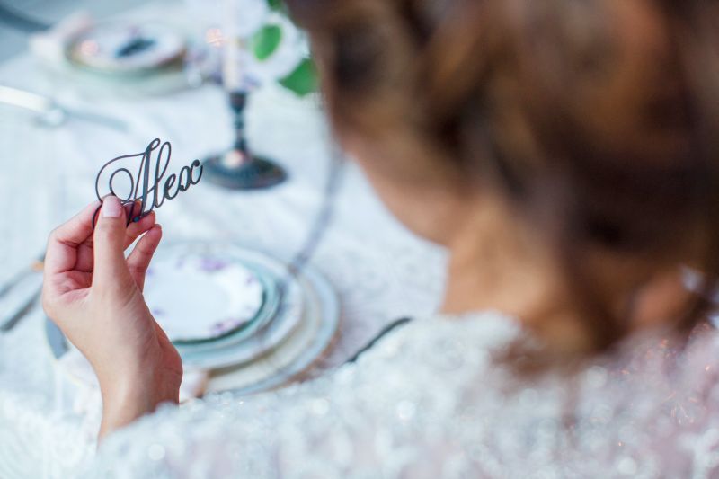Vintage Inspired Lavender Wedding by French Knot Studios, Photography by Izzy Hudgins Photography - www.theperfectpalette.com - Styling Ideas for Weddings + Parties