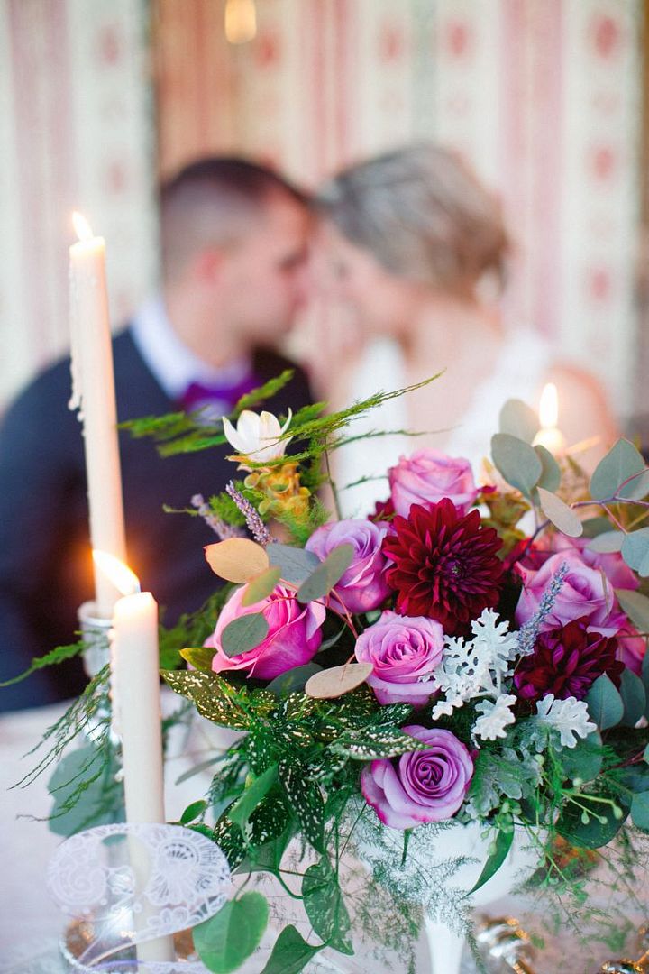Vintage Inspired Lavender Wedding by French Knot Studios, Photography by Izzy Hudgins Photography - www.theperfectpalette.com - Styling Ideas for Weddings + Parties