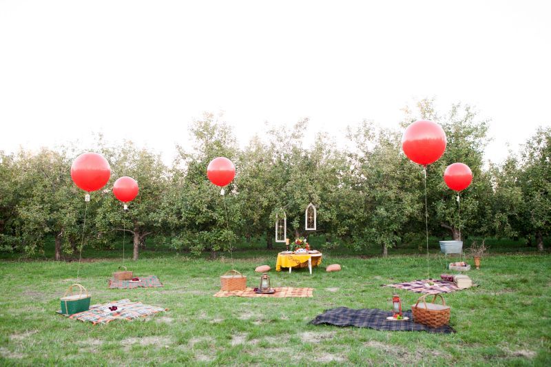 Styled Shoot: Orchard 'I Do's with Cozy Fall Details - www.theperfectpalette.com - Hetler Photography, Red Heels Events 