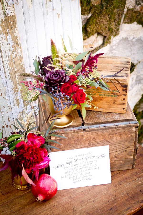 Styled Shoot in Sonoma: Gorgeous Fall Inspiration - www.theperfectpalette.com - Angie Capri Photography, Styled by Amanda O'Shannessy Creative