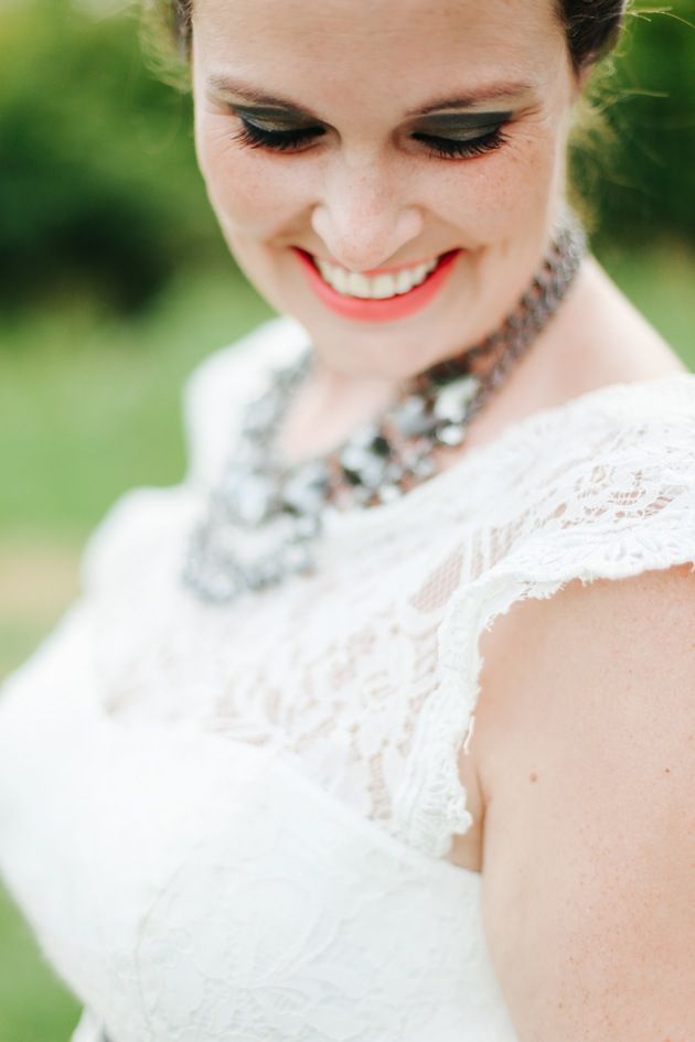Slate, Poppy + Cotton: A Styled Shoot by Cedarwood Weddings - www.theperfectpalette.com - Jenna Henderson Photography