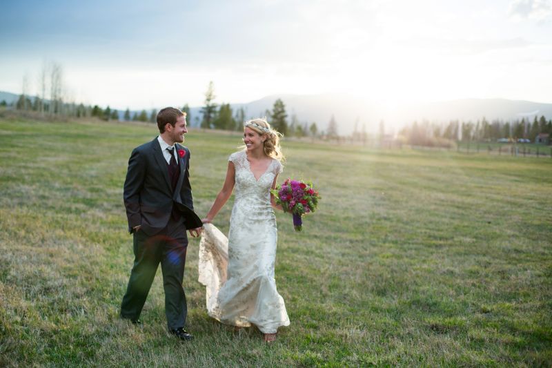 Rustic Barn Wedding with Elegant Blackberry Details - www.theperfectpalette.com - Sarah Roshan Photography, Designed by Pick Me Weddings, Florals by Southern Charm Wedding and Events