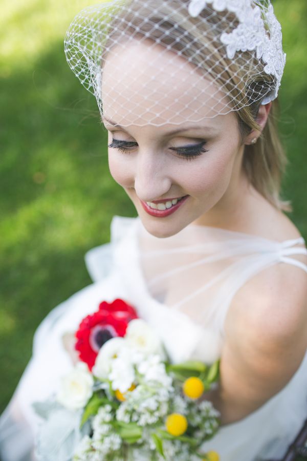 Inspiration for a 4th of July Wedding: Red, White + Blue: www.theperfectpalette.com - Hazy Lane Studios