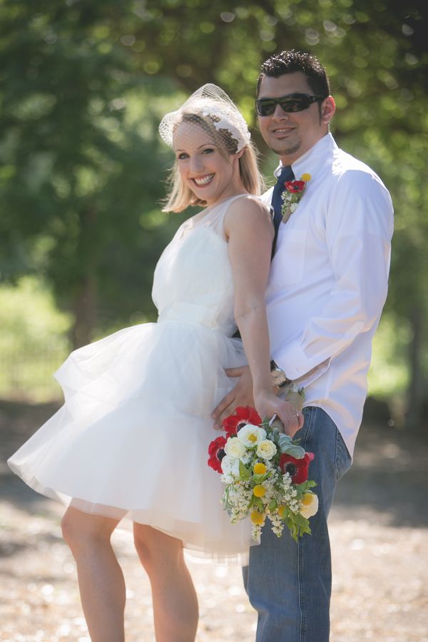 Inspiration for a 4th of July Wedding: Red, White + Blue: www.theperfectpalette.com - Hazy Lane Studios