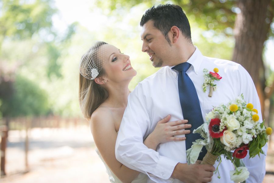 Inspiration for a 4th of July Wedding: Red, White + Blue: www.theperfectpalette.com - Hazy Lane Studios