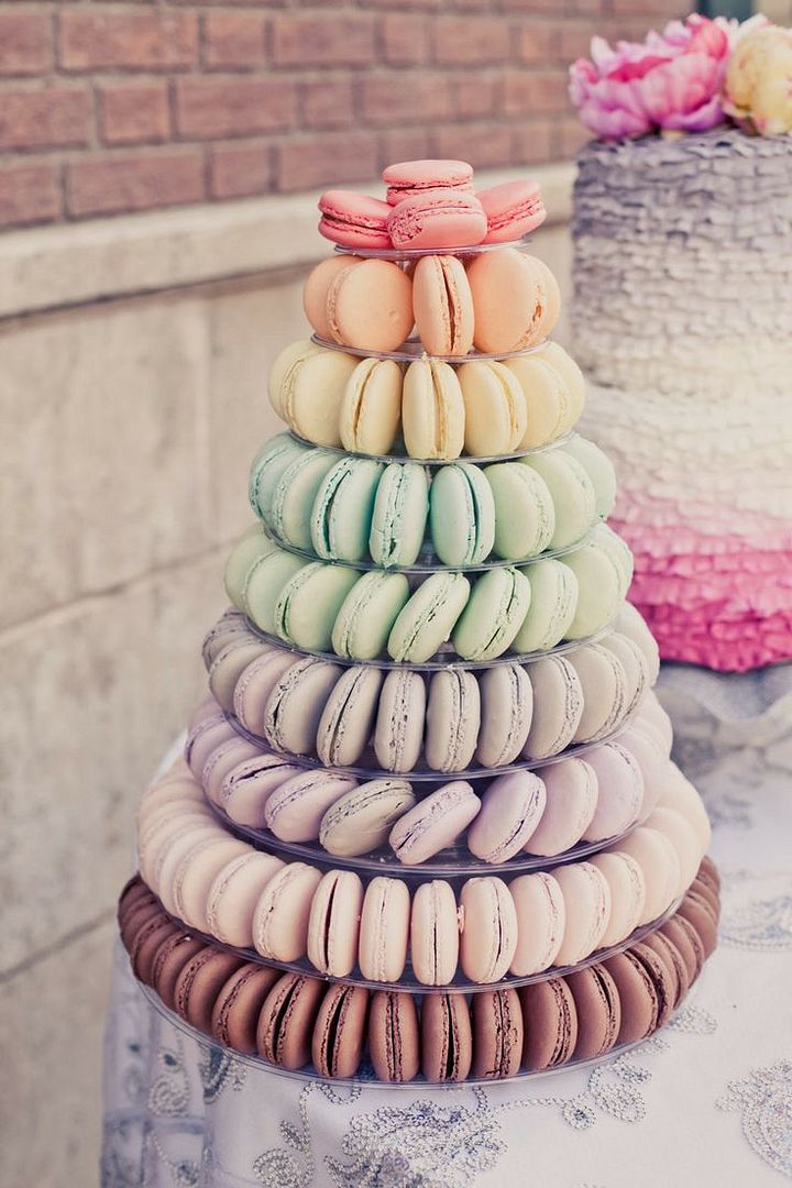 Color Trend: Ombré Wedding Ideas - www.theperfectpalette.com - Color Ideas for Weddings + Parties!