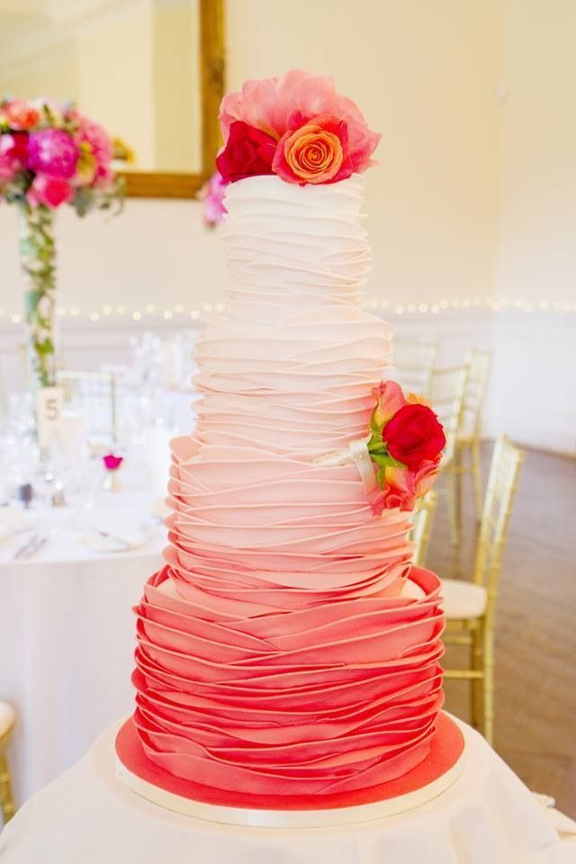 Color Trend: Ombré Wedding Ideas - www.theperfectpalette.com - Color Ideas for Weddings + Parties!