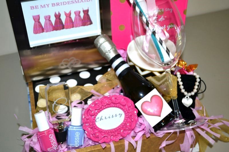 How to Create a "Will You Be My Bridesmaid" Box - www.theperfectpalette.com - Wedding + Party Ideas