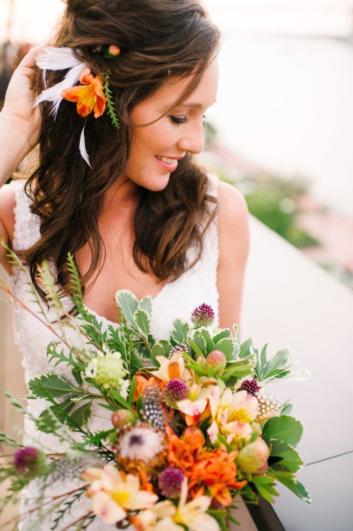 A Feathered Fête: Design by French Knot Studios - www.theperfectpalette.com - Rach Lea Photography