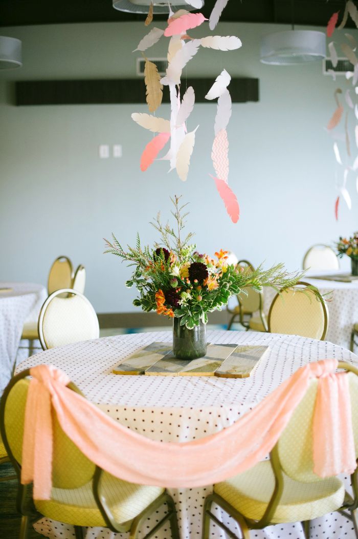 A Feathered Fête: Design by French Knot Studios - www.theperfectpalette.com - Rach Lea Photography