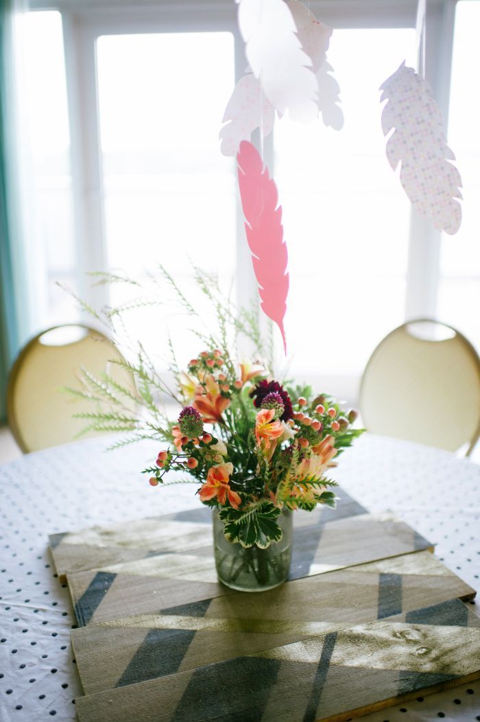 A Feathered Fête: Design by French Knot Studios - www.theperfectpalette.com - Rach Lea Photography