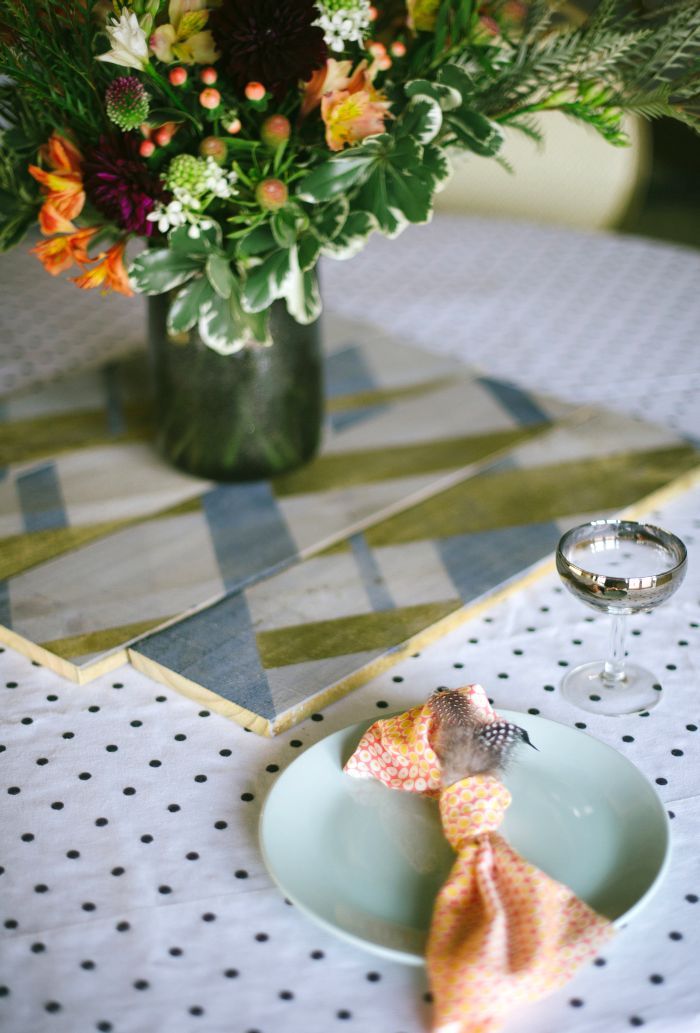 A Feathered Fête: Design by French Knot Studios - www.theperfectpalette.com - Rach Lea Photography
