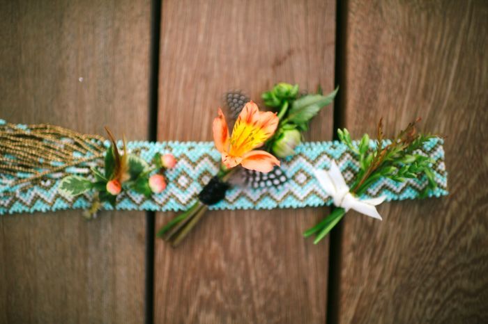 A Feathered Fête: Design by French Knot Studios - www.theperfectpalette.com - Rach Lea Photography