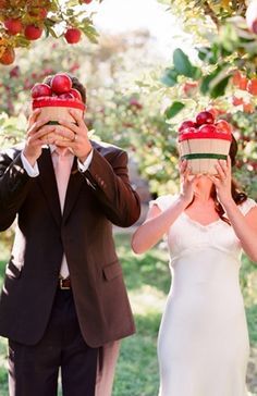 Apple Orchard Wedding Inspiration - www.theperfectpalette.com - Styling Ideas for Weddings + Parties