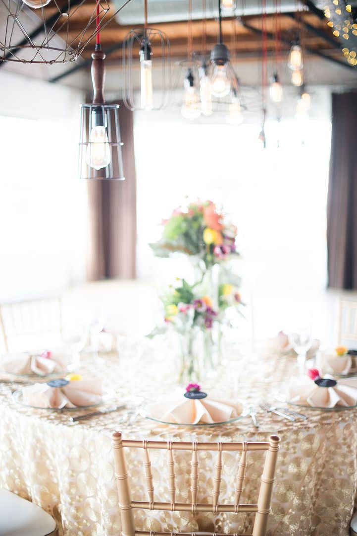 Styled Shoot: Glittery Gold + Pretty Pops of Color - www.theperfectpalette.com - Styled by Each & Every Detail, Cottonwood Road Photography