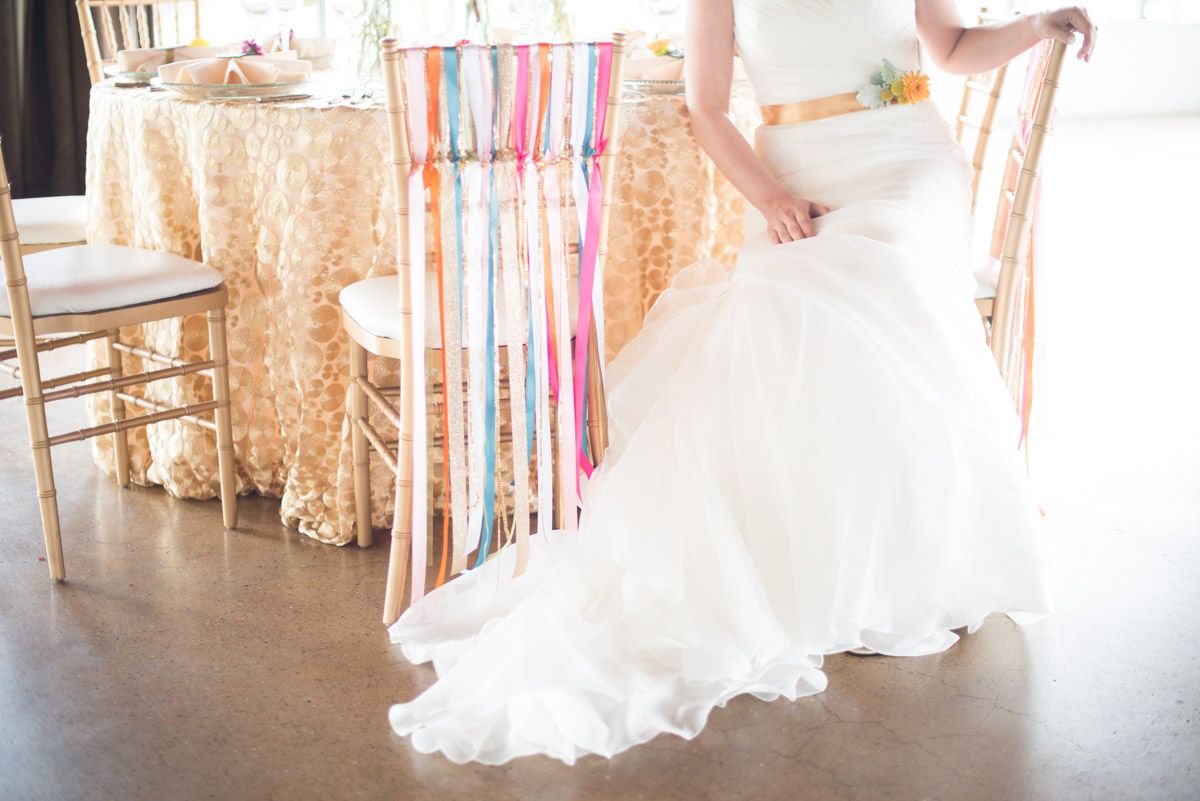 Styled Shoot: Glittery Gold + Pretty Pops of Color - www.theperfectpalette.com - Styled by Each & Every Detail, Cottonwood Road Photography