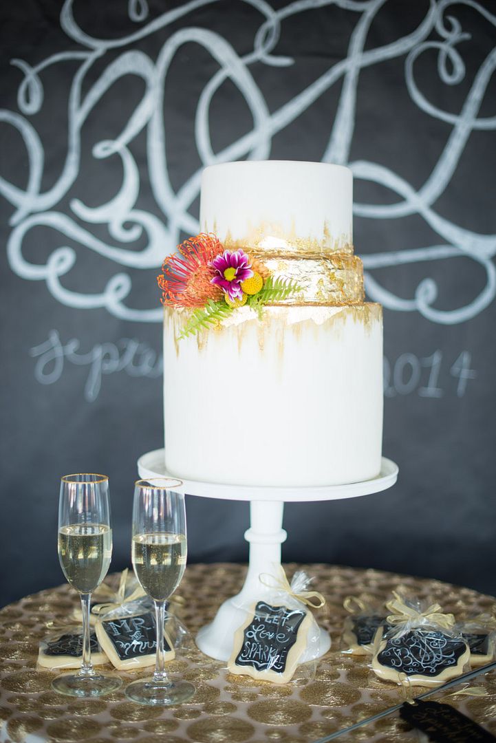 Styled Shoot: Glittery Gold + Pretty Pops of Color - www.theperfectpalette.com - Styled by Each & Every Detail, Cottonwood Road Photography