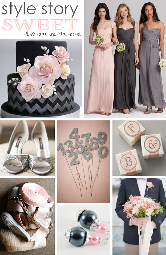 Style Story: Sweet Romance in Pink + Gray - www.theperfectpalette.com
