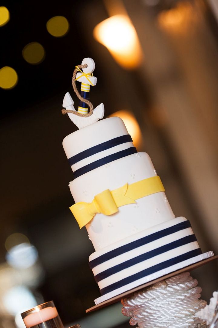 Nautical 'I Dos': Bright + Bold Color + Stripes - www.theperfectpalette.com - Color Ideas for Weddings + Parties