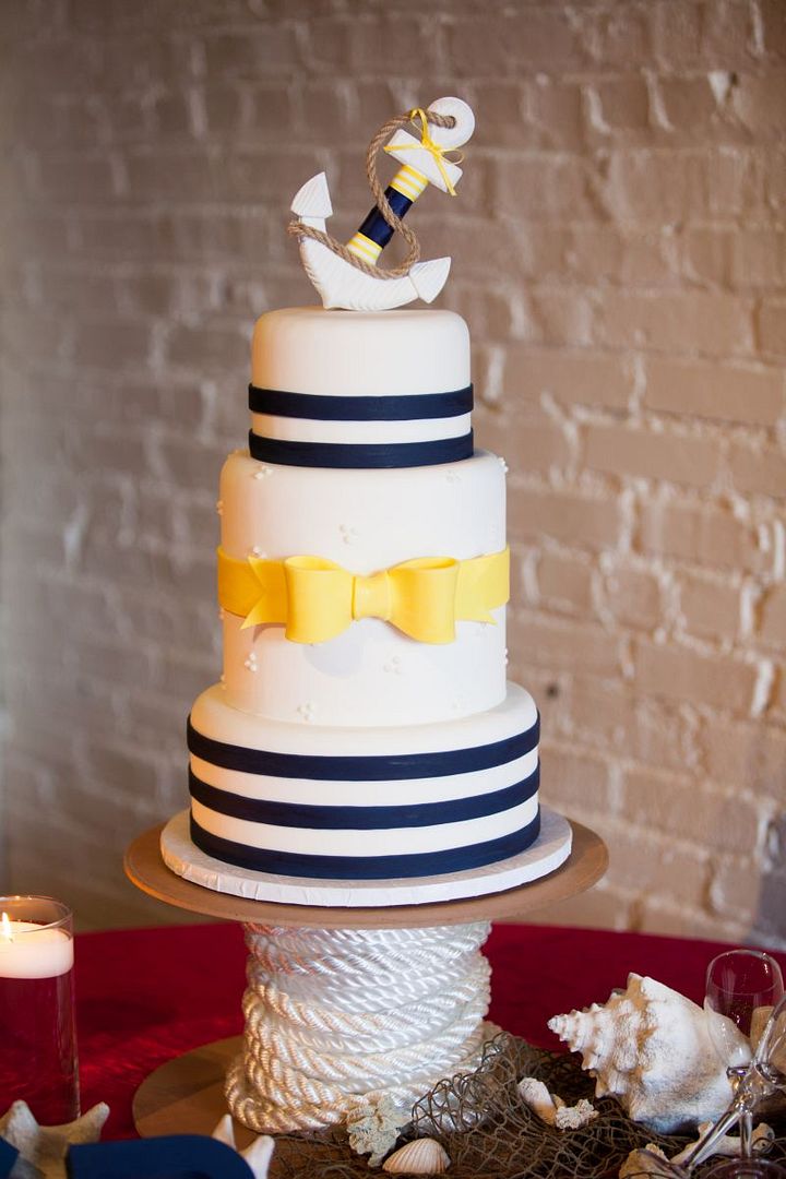 Nautical 'I Dos': Bright + Bold Color + Stripes - www.theperfectpalette.com - Color Ideas for Weddings + Parties