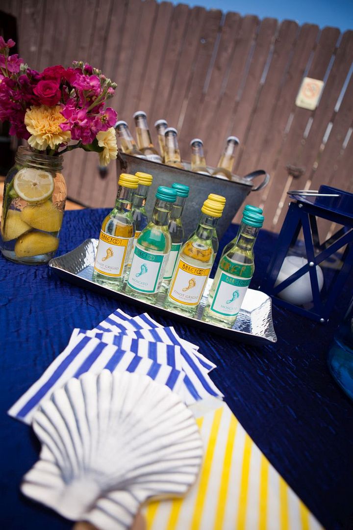 Nautical 'I Dos': Bright + Bold Color + Stripes - www.theperfectpalette.com - Color Ideas for Weddings + Parties