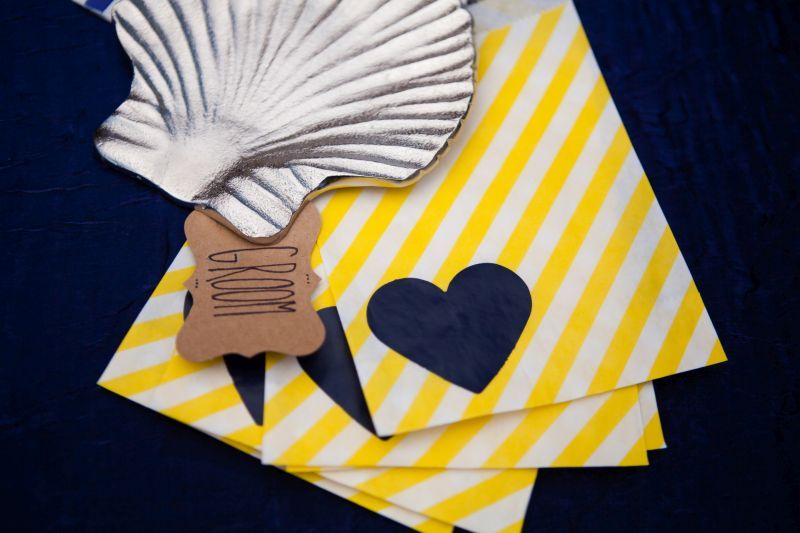 Nautical 'I Dos': Bright + Bold Color + Stripes - www.theperfectpalette.com - Color Ideas for Weddings + Parties