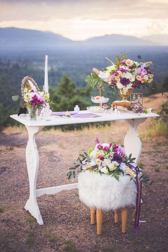 Bohemian Glam With a Touch of Whimsy