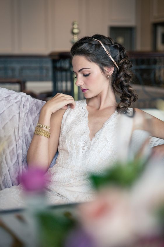 Lavender, Champagne, and Lace - www.theperfectpalette.com - Joanna Moss Photography, Past Pieces Vintage