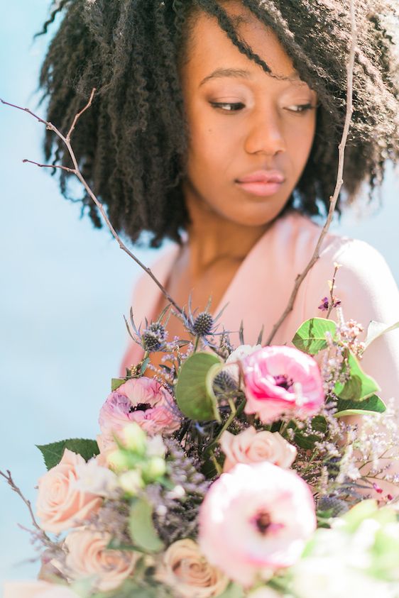 Indigo Styled Shoot with Artistic Details - www.theperfectpalette.com - Cadence Kennedy, Aurora Botanica, L'atelier Vert, Orchard and Broome