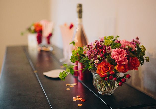 Sequins, Sips, and Sweets! A Valentine’s Day Party - www.theperfectpalette.com - Jessica Weiser Photography, L. brook events, Watershed Floral