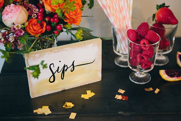 Sequins, Sips, and Sweets! A Valentine’s Day Party - www.theperfectpalette.com - Jessica Weiser Photography, L. brook events, Watershed Floral
