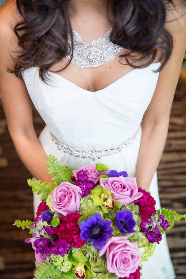 Mountaintop Peacock Palette Wedding Inspiration - www.theperfectpalette.com - Joanna Moss Photography, Umbrella Events, Maple Ridge Florist