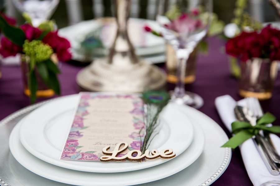 Mountaintop Peacock Palette Wedding Inspiration - www.theperfectpalette.com - Joanna Moss Photography, Umbrella Events, Maple Ridge Florist