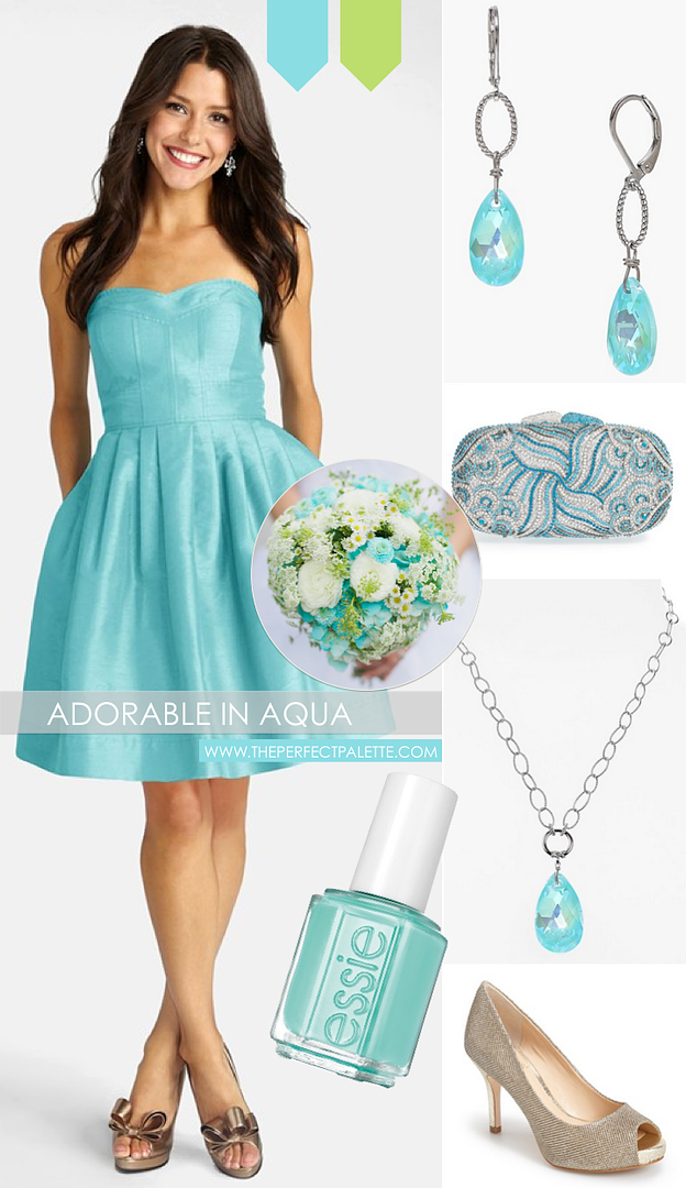 4 Bridesmaid Looks You'll Heart - www.theperfectpalette.com - Get the Look!