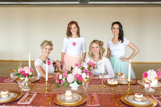 Sex and the City Inspired Bridal Luncheon - www.theperfectpalette.com - Elizabeth Nord Photography, Elizabeth Greve Photography, Petals N' Bloom