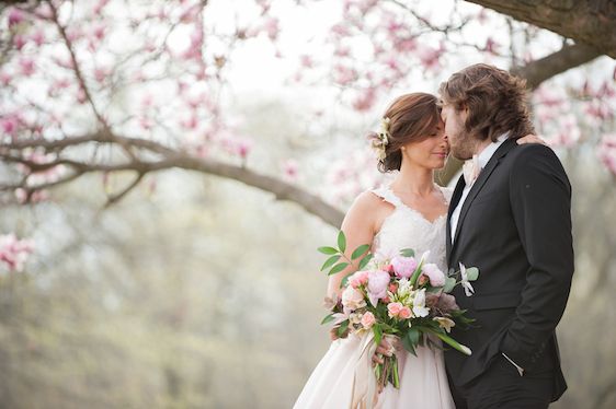 English Manor Styled Wedding in Pennsylvania - www.theperfectpalette.com - Jenni Grace Photography, florals by The Farmer's Daughter, Devoted to You Events, BBG Couture gowns