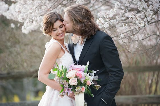 English Manor Styled Wedding in Pennsylvania - www.theperfectpalette.com - Jenni Grace Photography, florals by The Farmer's Daughter, Devoted to You Events, BBG Couture gowns