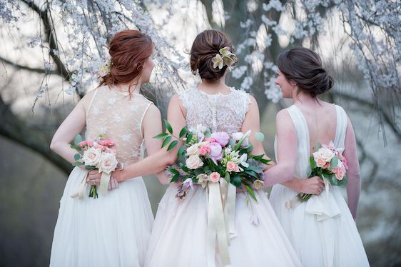 English Manor Styled Wedding in Pennsylvania - www.theperfectpalette.com - Jenni Grace Photography, florals by The Farmer's Daughter, Devoted to You Events, BBG Couture gowns