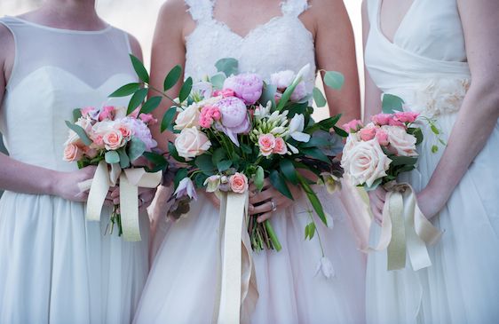 English Manor Styled Wedding in Pennsylvania - www.theperfectpalette.com - Jenni Grace Photography, florals by The Farmer's Daughter, Devoted to You Events, BBG Couture gowns