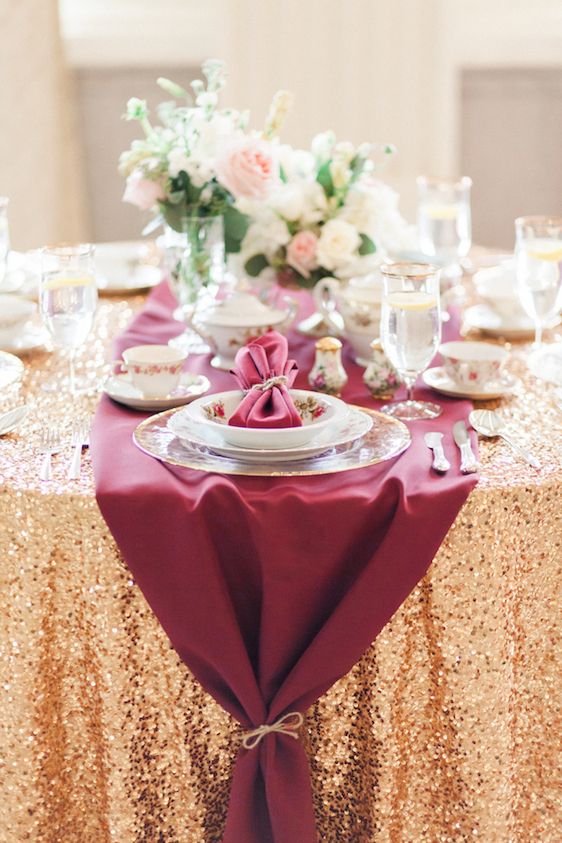 Pantone's Color Of The Year, Marsala! A Styled Shoot - www.theperfectpalette.com - The Howard Brand, Flowers on Orchard Lane