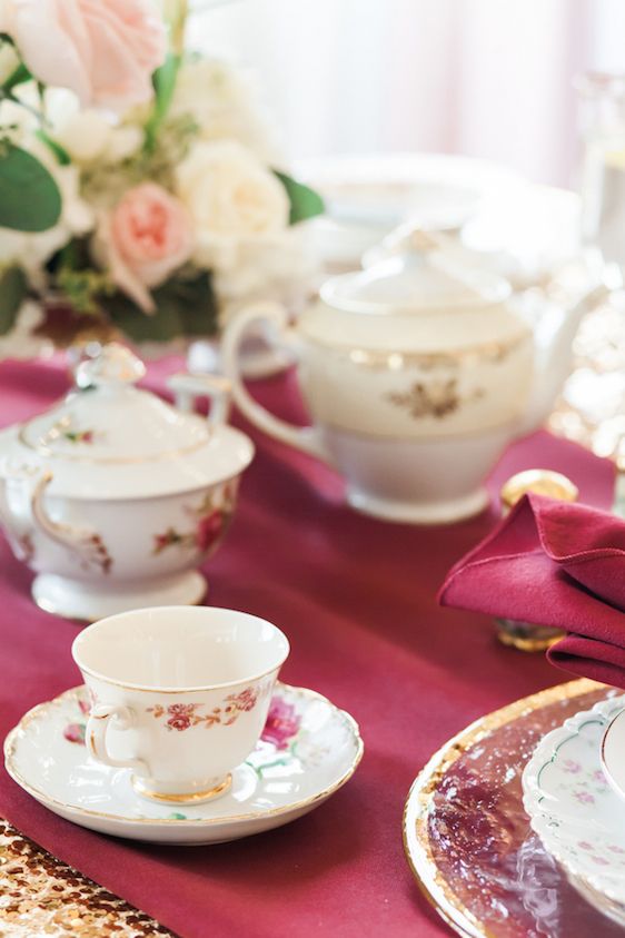 Pantone's Color Of The Year, Marsala! A Styled Shoot - www.theperfectpalette.com - The Howard Brand, Flowers on Orchard Lane