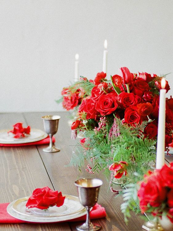  Romantic and Wintry Red Velvet Love, Jessica Watson Photography, Florals Designs by Jessi
