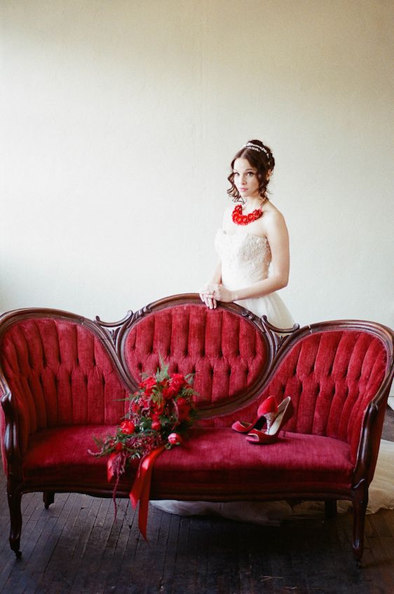  Romantic and Wintry Red Velvet Love, Jessica Watson Photography, Florals Designs by Jessi