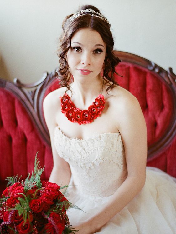  Romantic and Wintry Red Velvet Love, Jessica Watson Photography, Florals Designs by Jessi