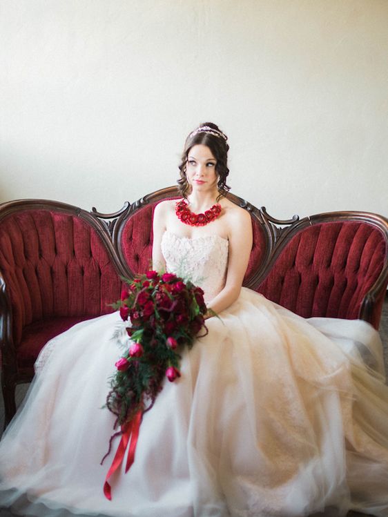  Romantic and Wintry Red Velvet Love, Jessica Watson Photography, Florals Designs by Jessi