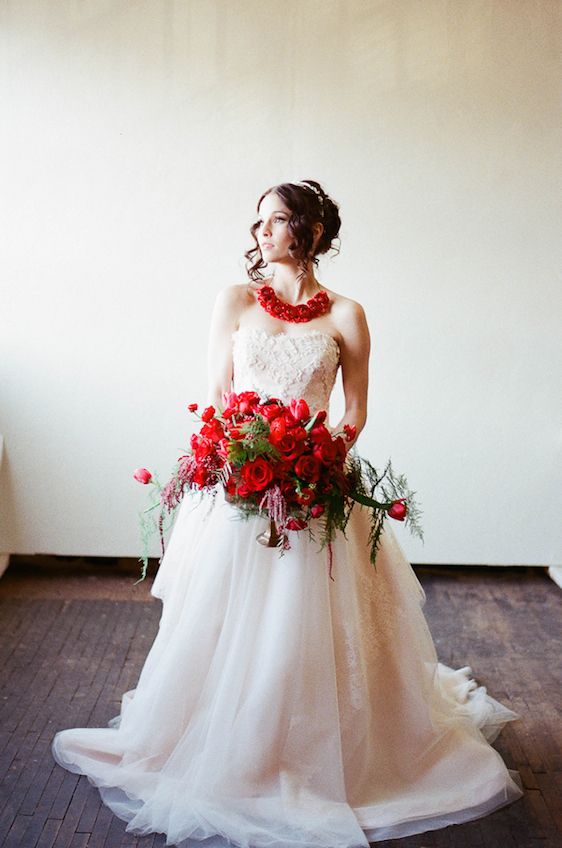  Romantic and Wintry Red Velvet Love, Jessica Watson Photography, Florals Designs by Jessi