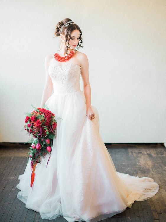 Romantic and Wintry Red Velvet Love, Jessica Watson Photography, Florals Designs by Jessi