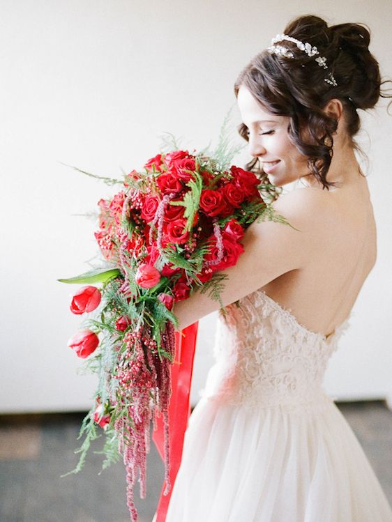  Romantic and Wintry Red Velvet Love, Jessica Watson Photography, Florals Designs by Jessi