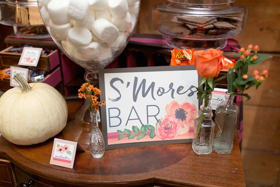  Fall in Love Engagement Party with Bright Bold Colors