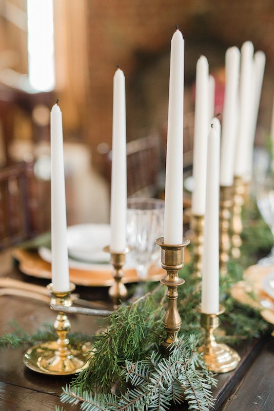  1920s Inspired Green and Gold Wedding Inspiration